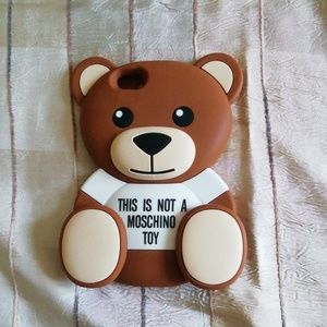 Moschino Silicone Phone Cover